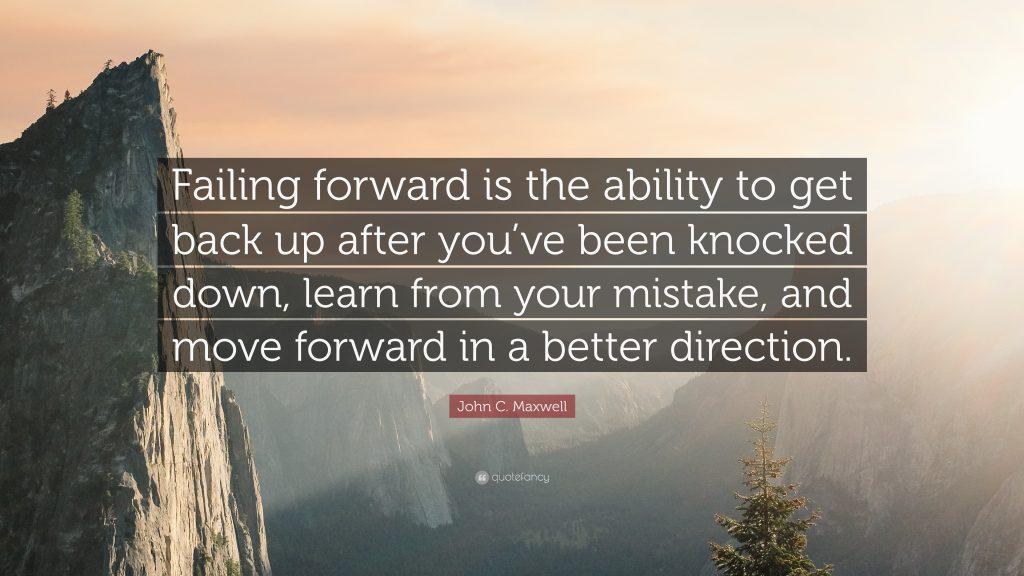 August 31: Failing Forward - Good in the Head - Where everyone is ...